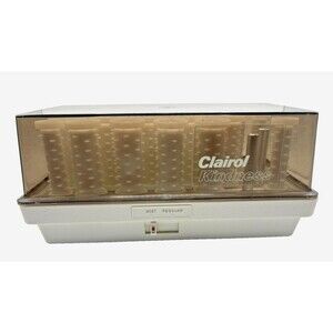 Vintage Clairol Kindness 3-Way Hairsetter Steam Curlers Model K-420 SZ Tested